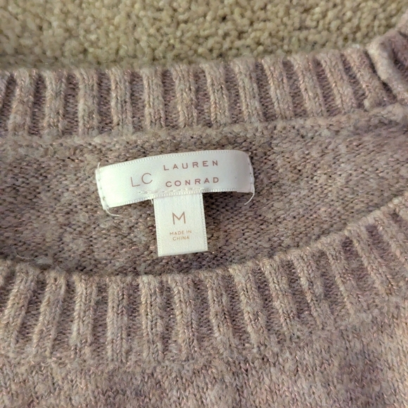 Lauren Conrad Medium Llama Sweater - Picture 3 of 3